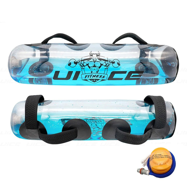 Premium Fitness Aqua Bag – Adjustable Water Weightlifting Sandbag for Core Training & Full Body Workout – Durable PVC, Home