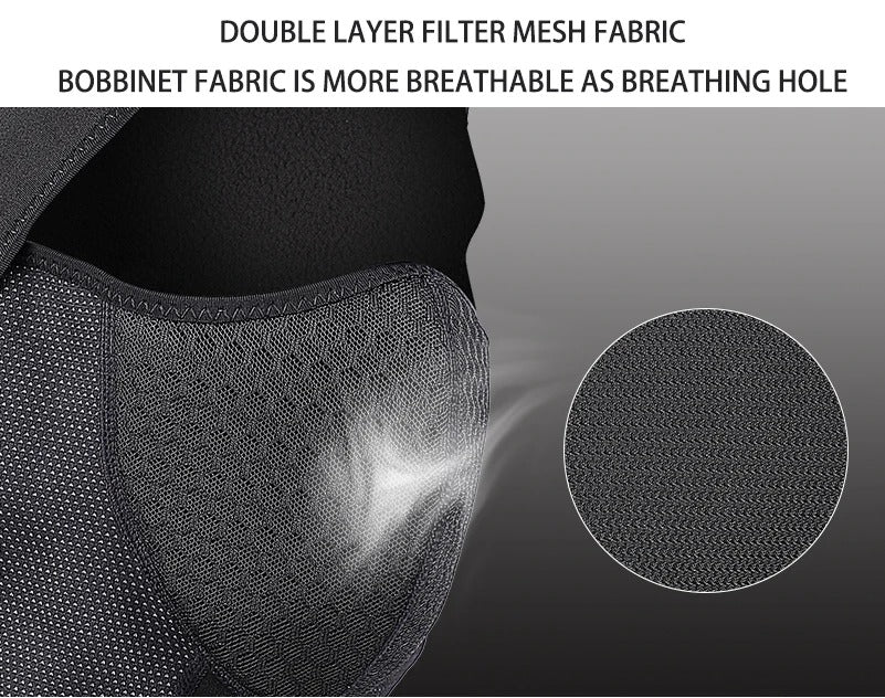 Premium Winter Cycling Face Mask – Fleece Thermal Balaclava, Windproof Ski Mask, Snowboard Cap, Adjustable Drawstring, Nylon Lycra for Ultimate Warmth and Comfort