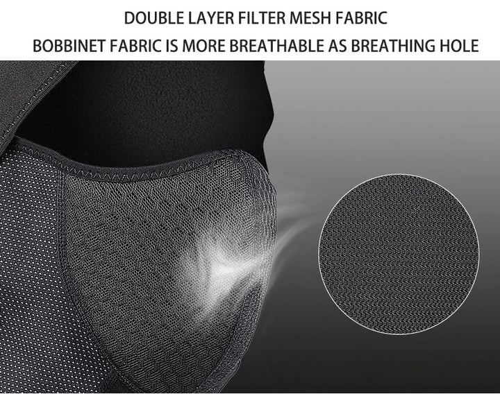 Premium Winter Cycling Face Mask – Fleece Thermal Balaclava, Windproof Ski Mask, Snowboard Cap, Adjustable Drawstring, Nylon Lycra for Ultimate Warmth and Comfort