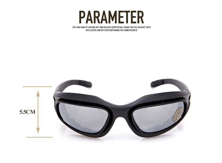 Premium Tactical Polarized Sport Glasses – UV Protection, Anti-Glare, 4 Lens Options for Shooting, Airsoft, Hunting, Hiking & Safety Eyewear