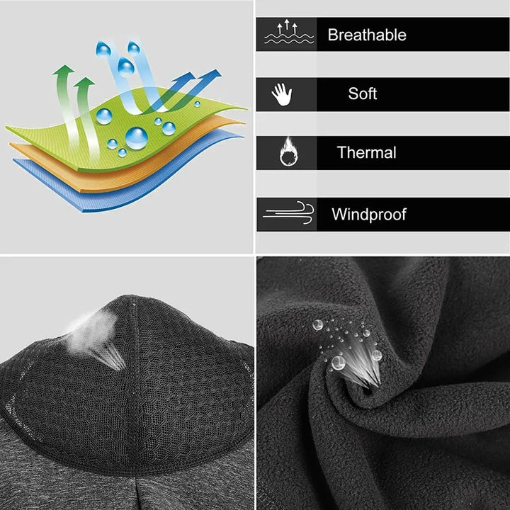 Premium Winter Cycling Face Mask – Fleece Thermal Balaclava, Windproof Ski Mask, Snowboard Cap, Adjustable Drawstring, Nylon Lycra for Ultimate Warmth and Comfort