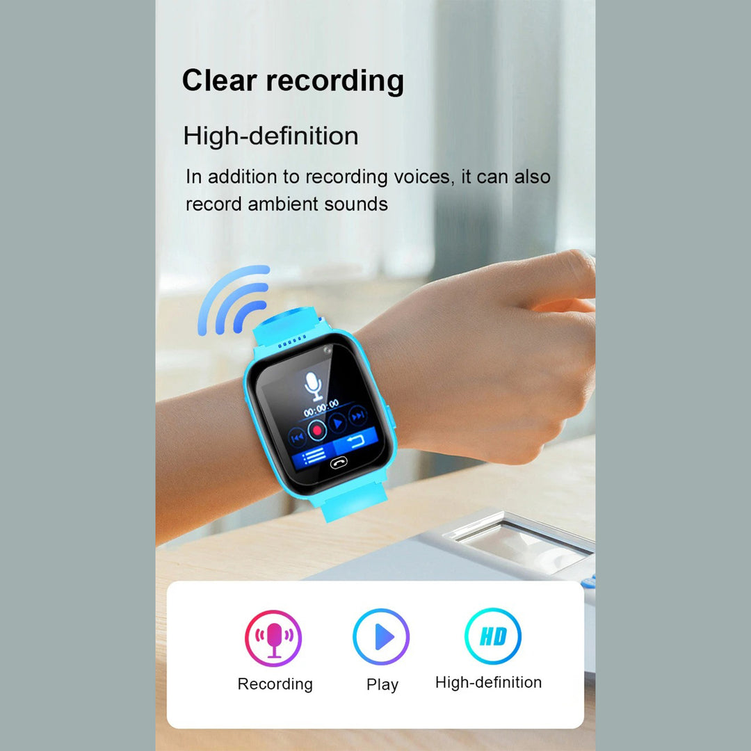 Premium 4G Kids Smartwatch – Video Call, GPS Tracking, IP67 Waterproof, 8GB ROM, Health Monitoring, Wi-Fi, Voice & Video Calls, Android Compatibility