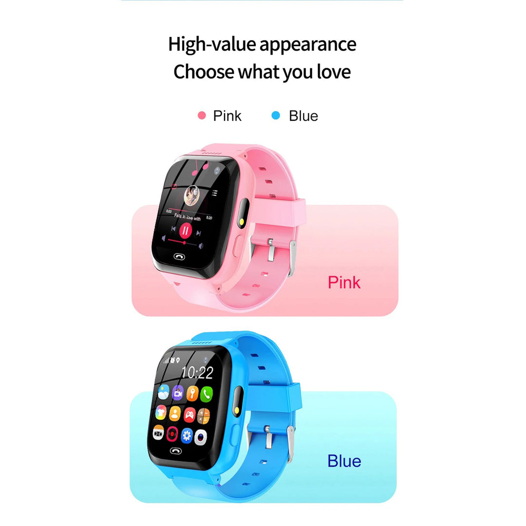 Premium 4G Kids Smartwatch – Video Call, GPS Tracking, IP67 Waterproof, 8GB ROM, Health Monitoring, Wi-Fi, Voice & Video Calls, Android Compatibility