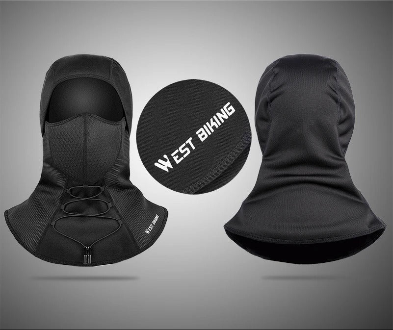Premium Winter Cycling Face Mask – Fleece Thermal Balaclava, Windproof Ski Mask, Snowboard Cap, Adjustable Drawstring, Nylon Lycra for Ultimate Warmth and Comfort