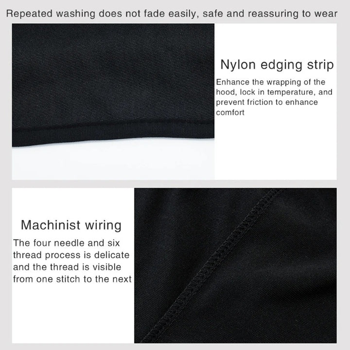 Premium Tactical Full Face Balaclava – UV Protection Ski Mask for Men & Women, Black Army Cap, Multi-Hole Motorcycle & Bike Helmet Cover