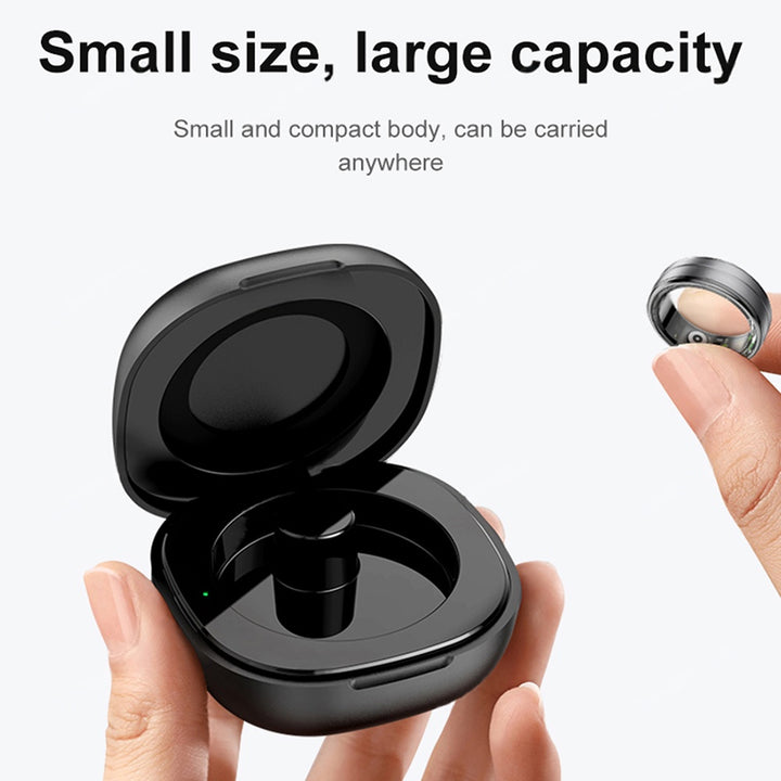 Premium Smart Ring – Heart Rate, Blood Oxygen, and Sleep Health Monitor for Men and Women, Waterproof 5ATM Fitness Tracker 